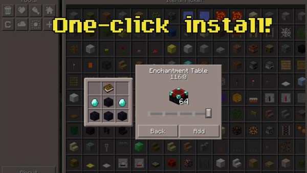 Pocket Manager mod Minecraft screenshot 3