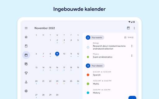 Schoolagenda: Schema, Huiswerk screenshot 10