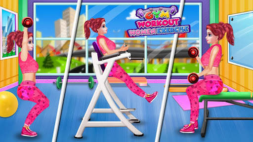 Gym Workout - Women Exercise Game screenshot 3
