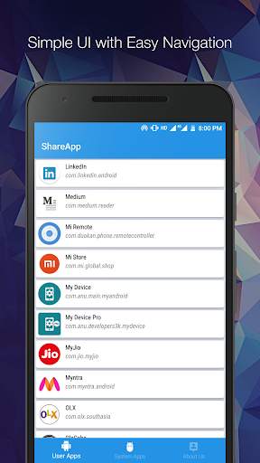 ShareApp - App Details, APK Backup and Share screenshot 1