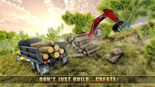 Sand Excavator Crane - City Expansion Simulator screenshot 3