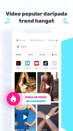 Pelayar VD & Muat Turun screenshot 7