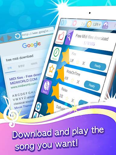Tunes Piano - Midi Play Rhythm screenshot 10