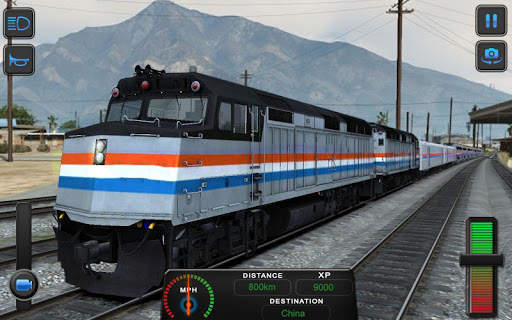 Train Driving 2018 - Fast Train Driver Traveller screenshot 12