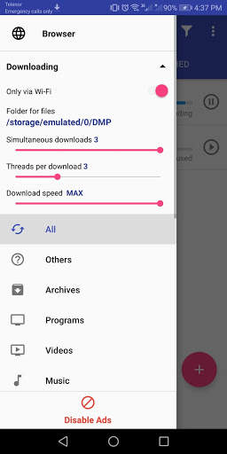 Download Manager Plus - Downloader App screenshot 1
