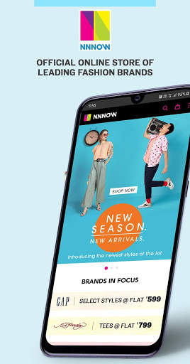 NNNOW Online Shopping App screenshot 1