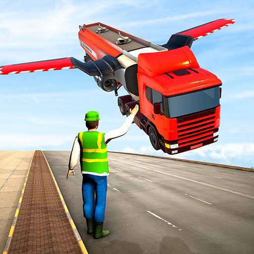 Flying Oil Tanker Truck Games 1.9.3