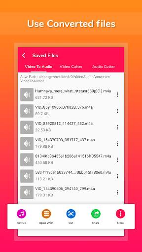 Video to mp3, Cutter, Merge screenshot 6