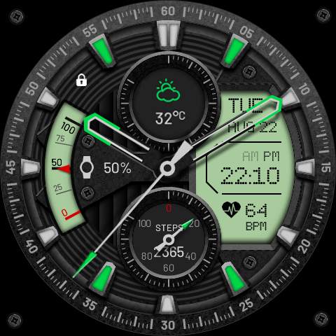 eTronic Watch Face screenshot 10