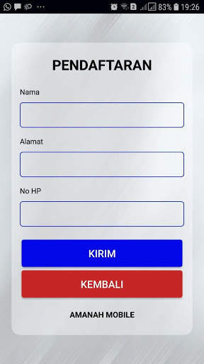 AMANAH MOBILE screenshot 2