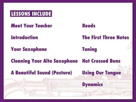 Learn Alto Sax screenshot 11