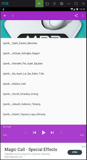 Kumpulan Lagu Minang screenshot 1