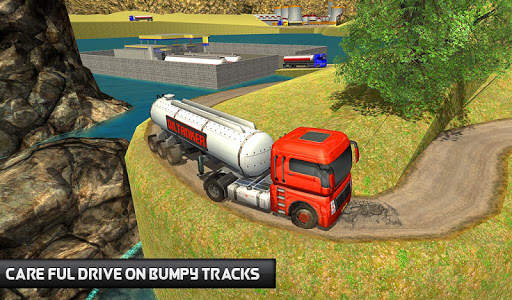 Oil Tanker Truck Driving Game screenshot 16