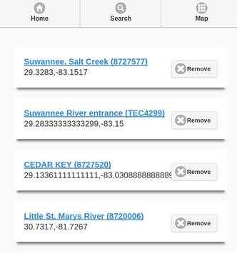 Tide Predictions, Fishing, and Weather Data screenshot 1