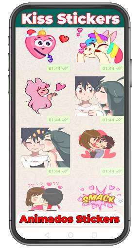 Animated Kiss Stickers For WhatsApp screenshot 2