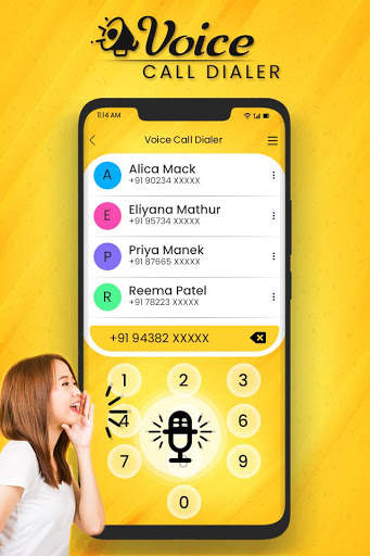 Voice Call Dialer : Voice Phone Dialer 2 تصوير الشاشة