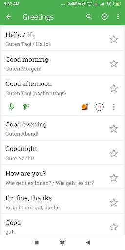 Learn German Offline || Speak German || Alphabet screenshot 4