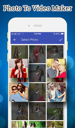 Photo To Video Maker With Music screenshot 1