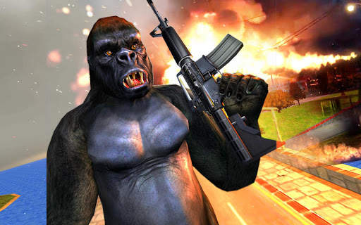 Angry Apes Attack Survival War screenshot 5