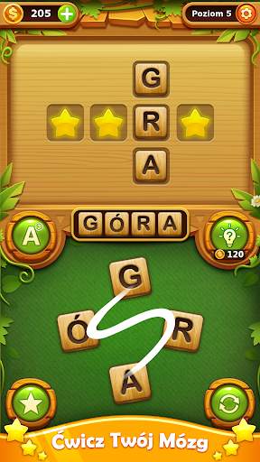 Krzyż słów Puzzle : Gry słowne screenshot 1