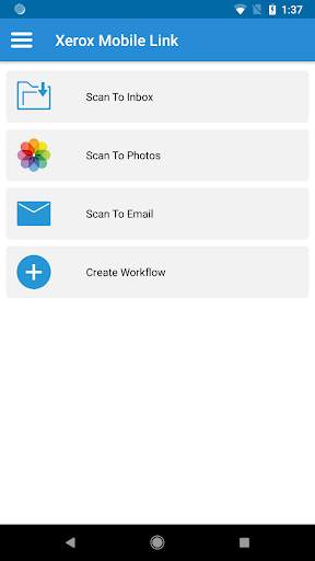 Xerox® Mobile Link screenshot 1