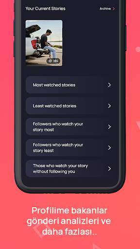 Analy  İnstagram için Takipçi Analizi screenshot 4