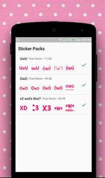 UwU - Weeb Stickers for WhatsApp screenshot 5