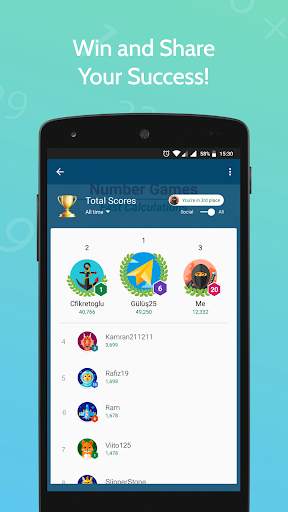Number Games : Fast Calculations - super math screenshot 8