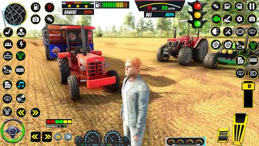 Tractor Games Sim Farming Game screenshot 1