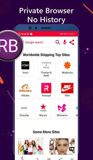 RaaJ Browser - Private Incognito Web Browser screenshot 8