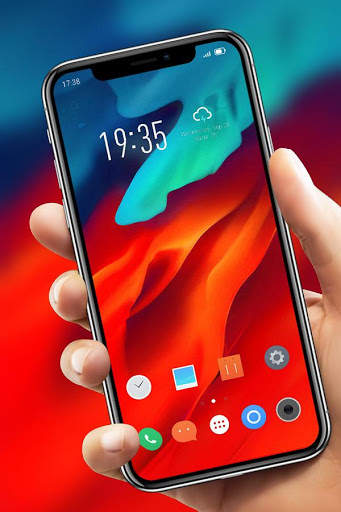 Colorful fluid theme z6 pro hd launcher screenshot 3