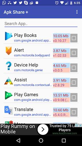App Extracter & Backup to SD card screenshot 6