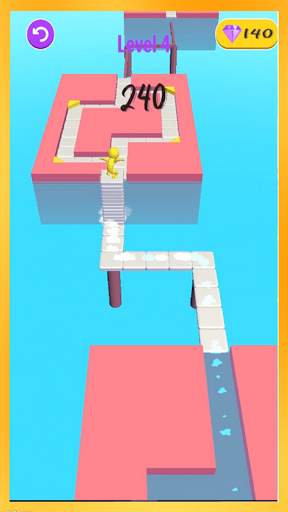 Stacky Dash - Stacky Maze Cube 3D скриншот 1