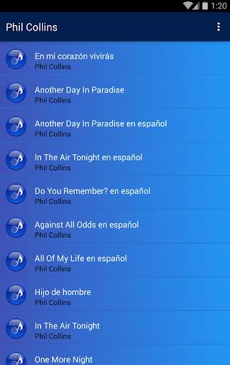 Phil Collins Songs screenshot 3
