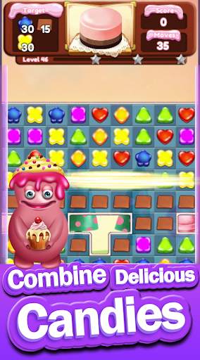 Crush Frozen Candy : Match 3 Puzzle Game screenshot 5