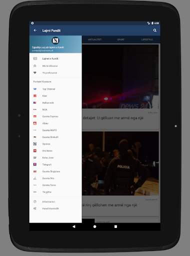 Lajmi Fundit - Shqipëri screenshot 12