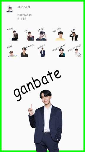 JHope BTS Stickers for WhatsApp screenshot 6