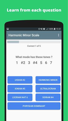 Modal Scales Music Theory Quiz screenshot 5