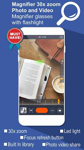 Magnifier Text Zoom 30x screenshot 1