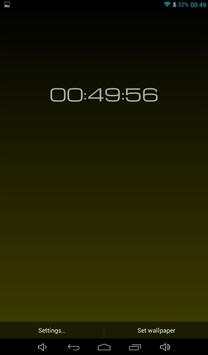 Live Clock Wallpaper 4 تصوير الشاشة