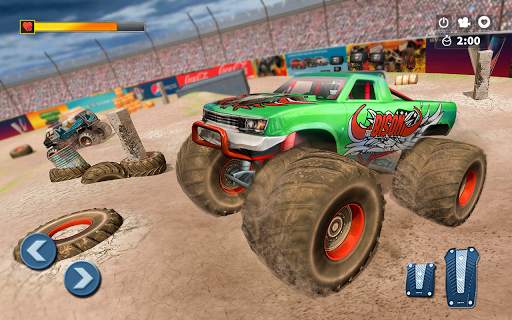 Fearless Monster Truck Demolition Racing Stunts screenshot 5