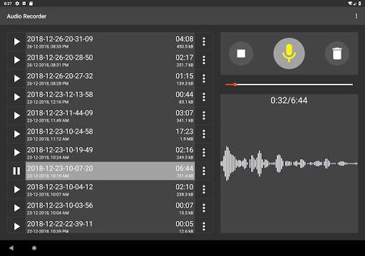 Audio Recorder (No Ads) screenshot 11