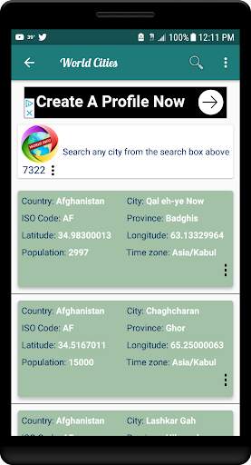 World Info screenshot 4