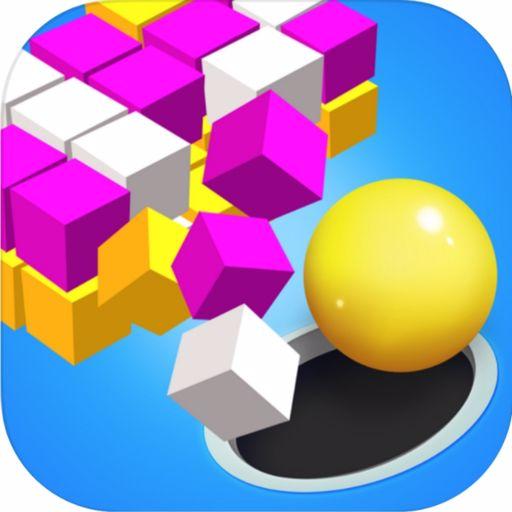 Color the hole 3D -Circle Hole icon