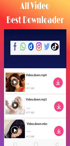 Any video hd downloader app screenshot 1