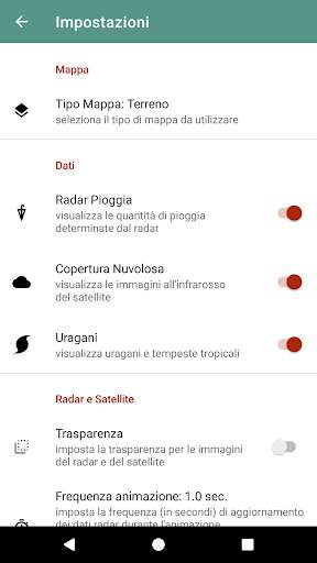 Meteo Radar screenshot 3