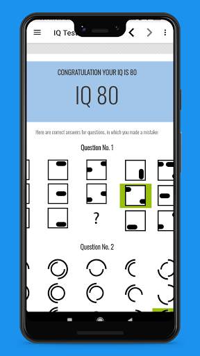 IQ Test - Intelligence Test screenshot 1