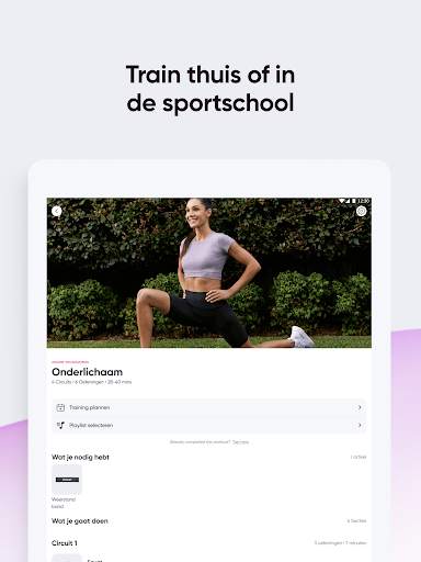 Sweat: Fitnessapp voor vrouwen screenshot 11