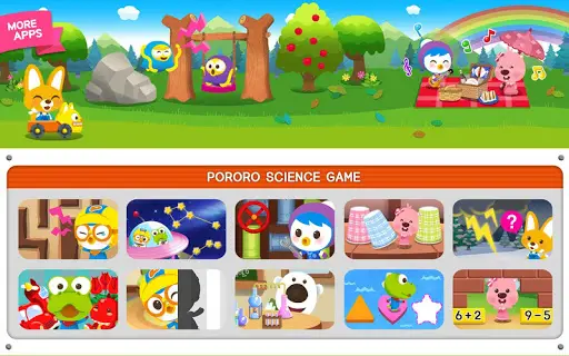 Pororo Science - Kids Game Package screenshot 2