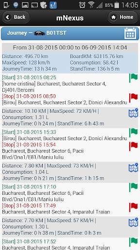 Nexus GPS Tracking Mobile screenshot 3